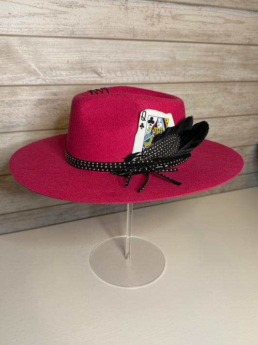 Hot Pink Flat Brim Hat